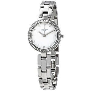 FX04157B NWT DKNY Fashion Ladies Quartz Steel Authentic Watch